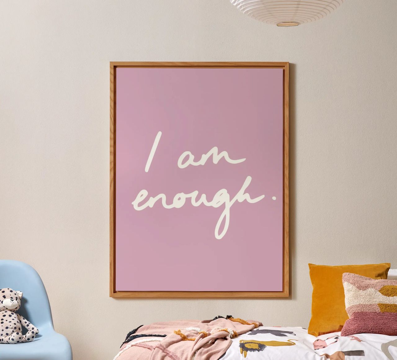 I am enough 1 alluminio dibond da Studio Memb