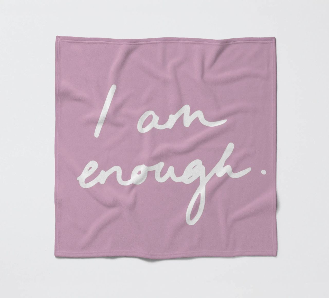 I am enough 1 coperta in pile da Studio Memb