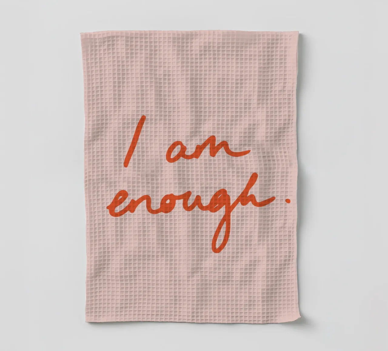 I am enough 2 canovaccio da cucina da Studio Memb