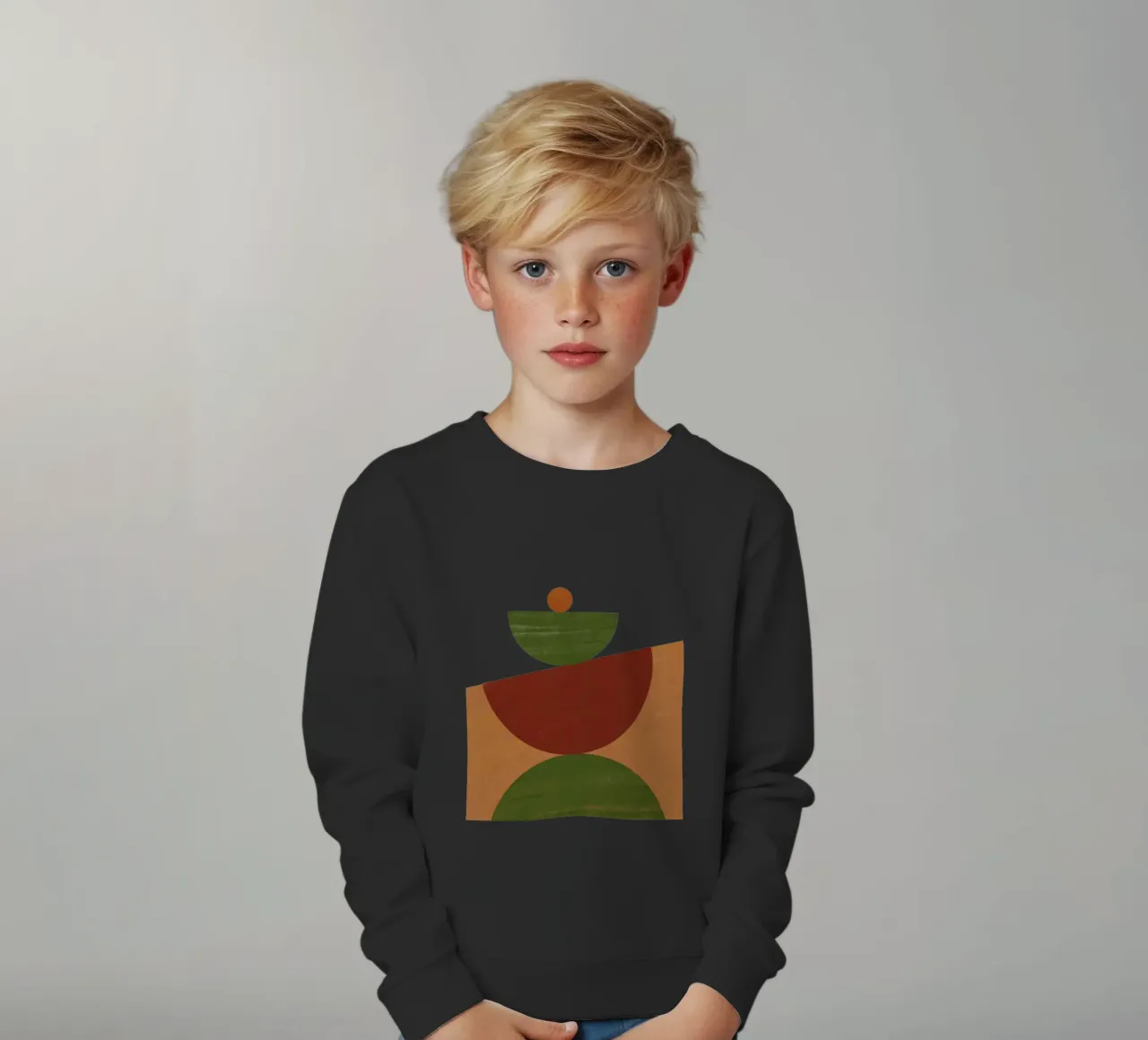 Decorazione autunnale - Forma astratta 02 felpa bambino da nileshkikuuchise