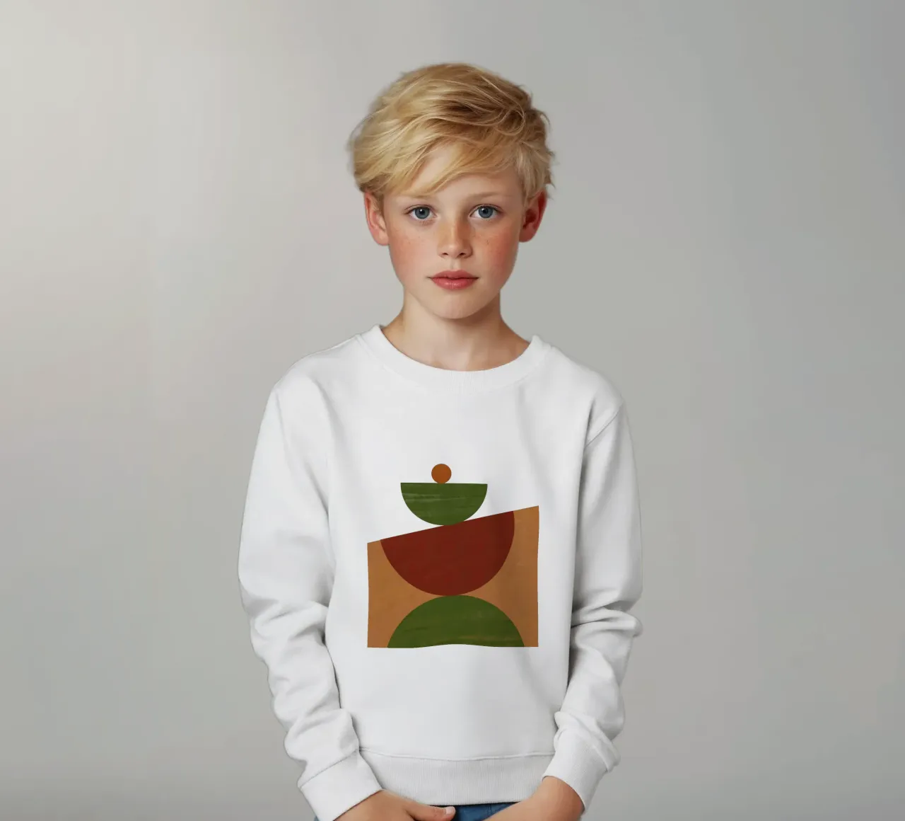 Decorazione autunnale - Forma astratta 02 felpa bambino da nileshkikuuchise