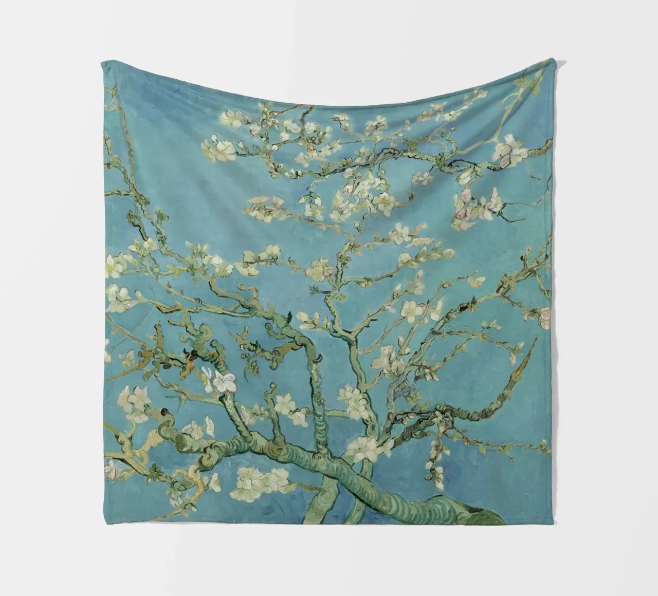 Vincent van Gogh - Rami con mandorlo in fiore coperta in pile da William Store