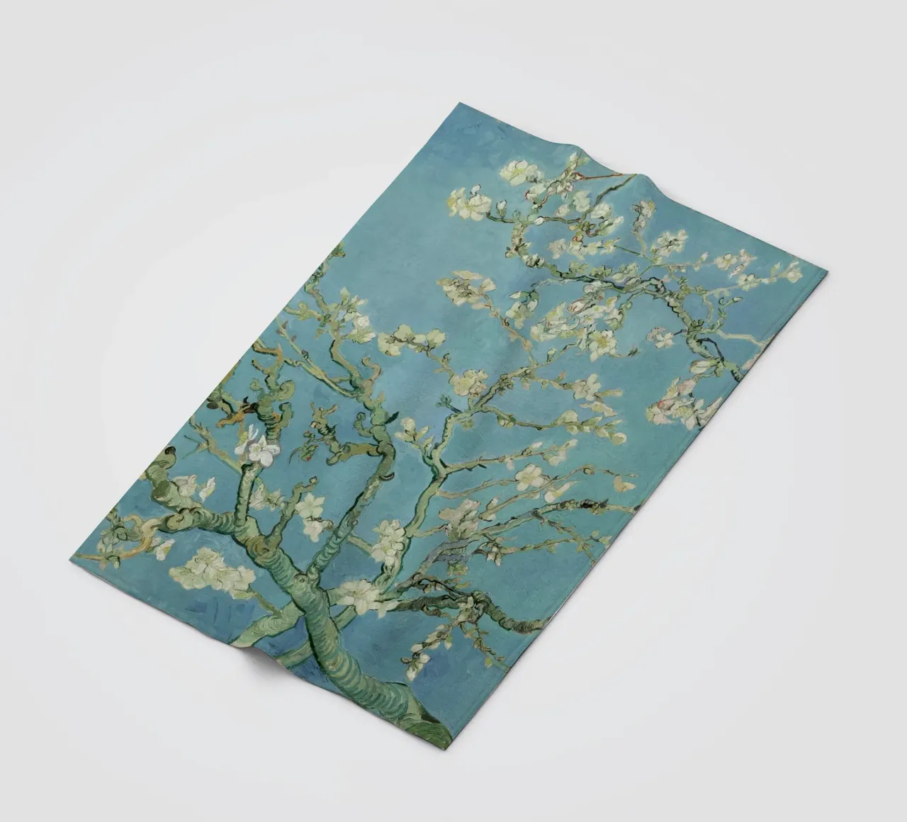 Vincent van Gogh - Rami con mandorlo in fiore coperta in pile da William Store