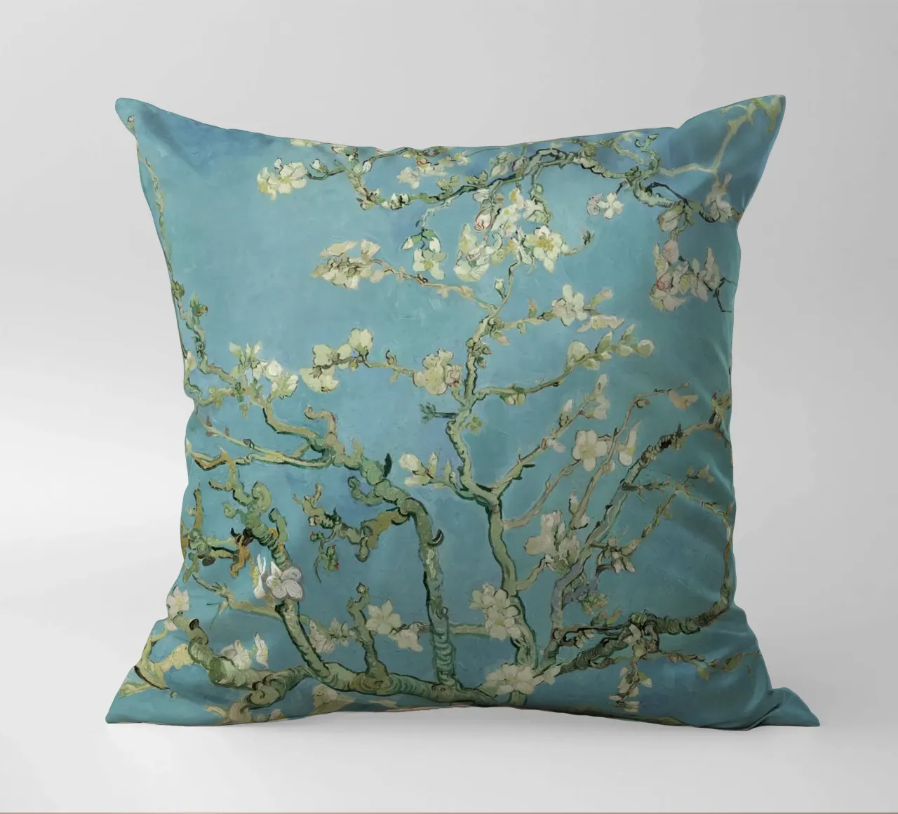 Vincent van Gogh - Rami con mandorlo in fiore cuscino da William Store