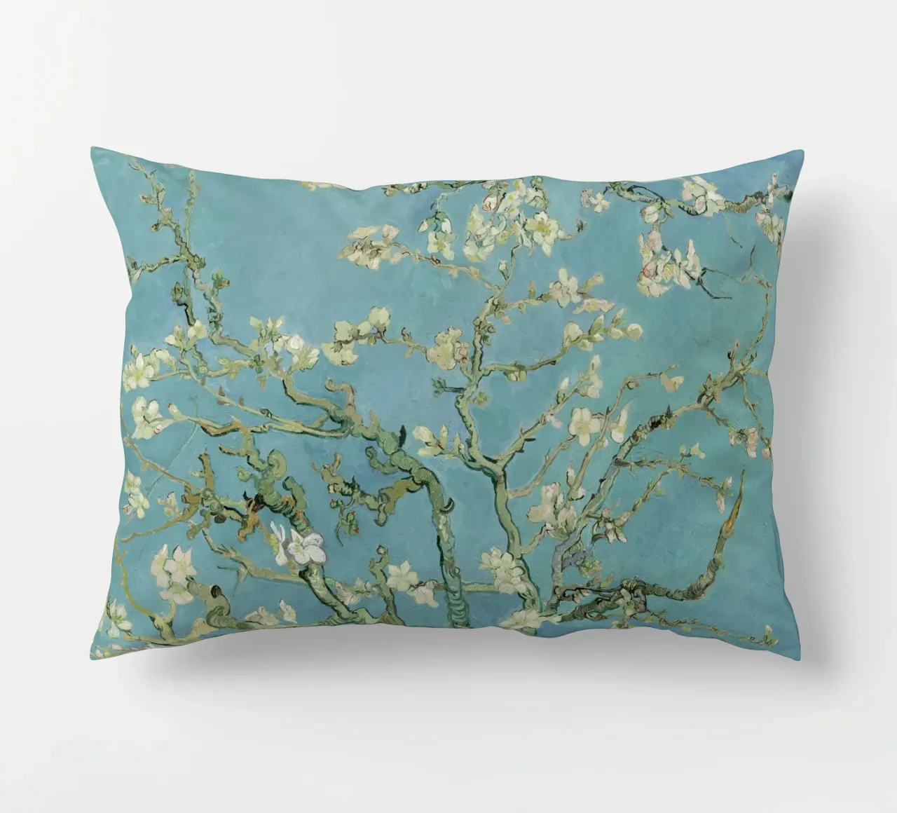 Vincent van Gogh - Rami con mandorlo in fiore cuscino da William Store