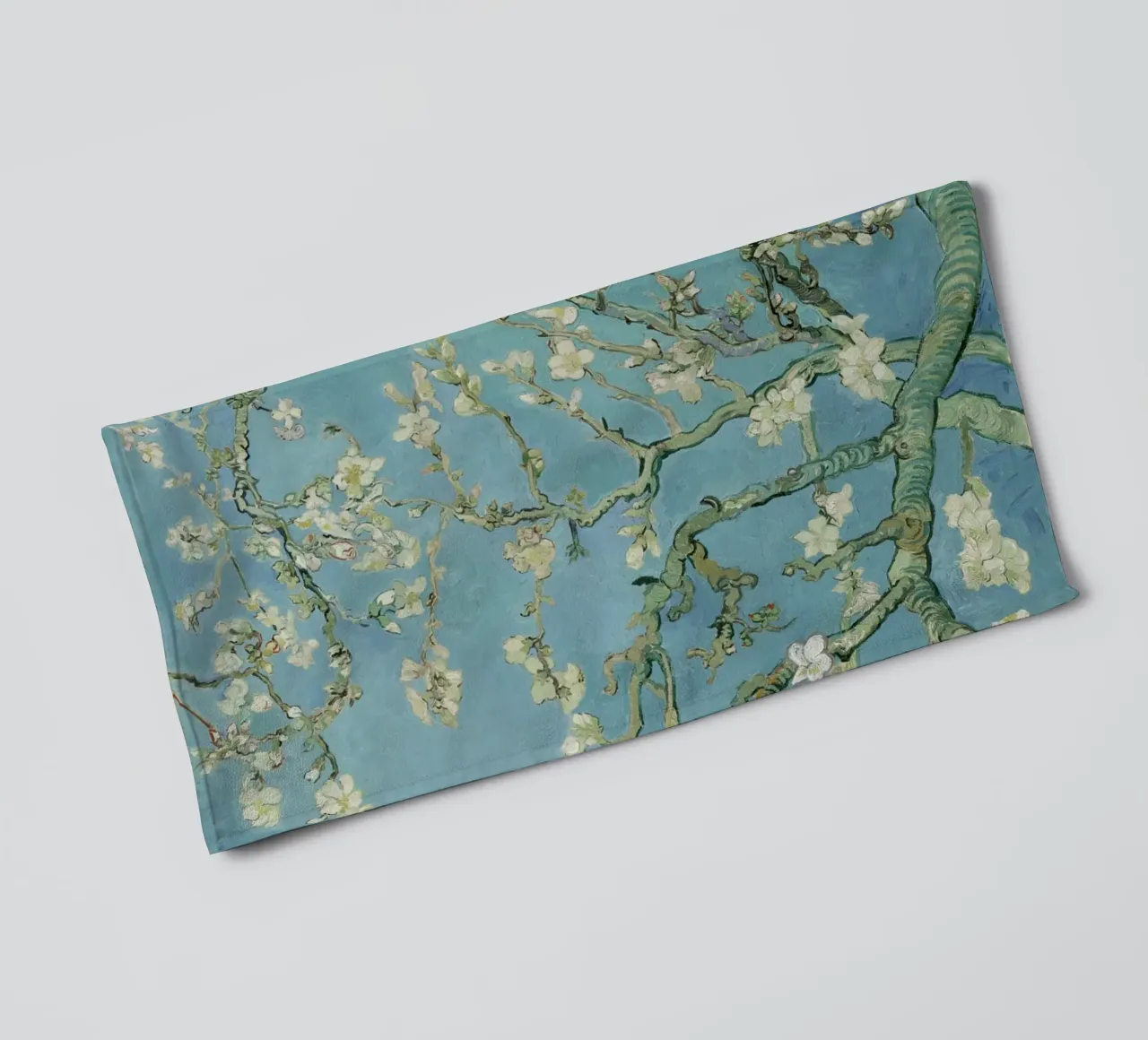 Vincent van Gogh - Rami con mandorlo in fiore asciugamano da bagno da William Store