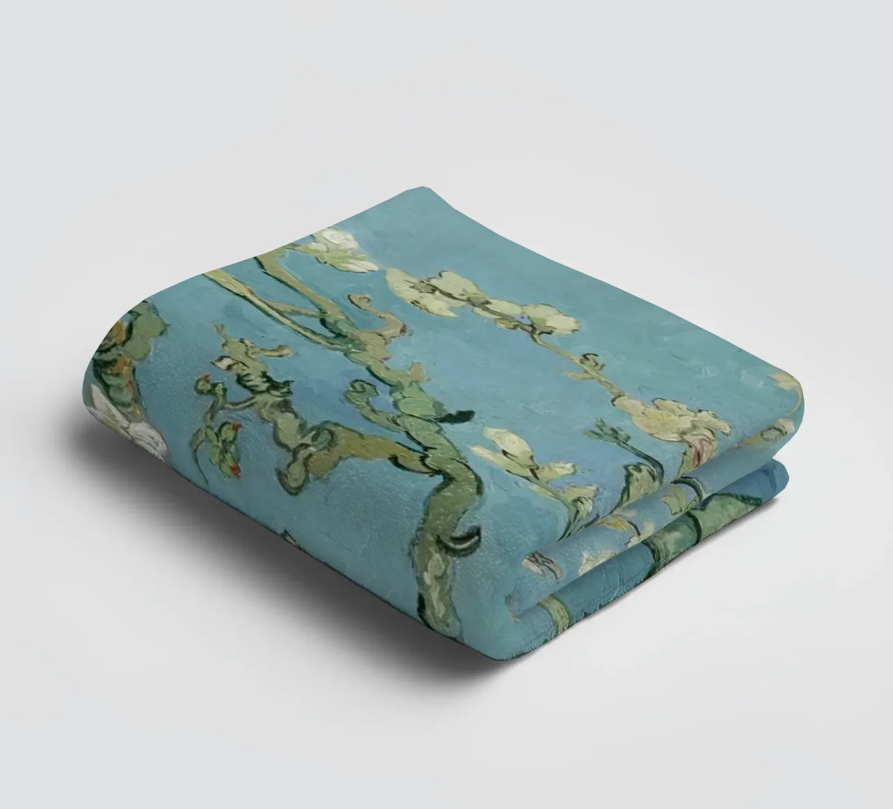 Vincent van Gogh - Rami con mandorlo in fiore asciugamano da bagno da William Store