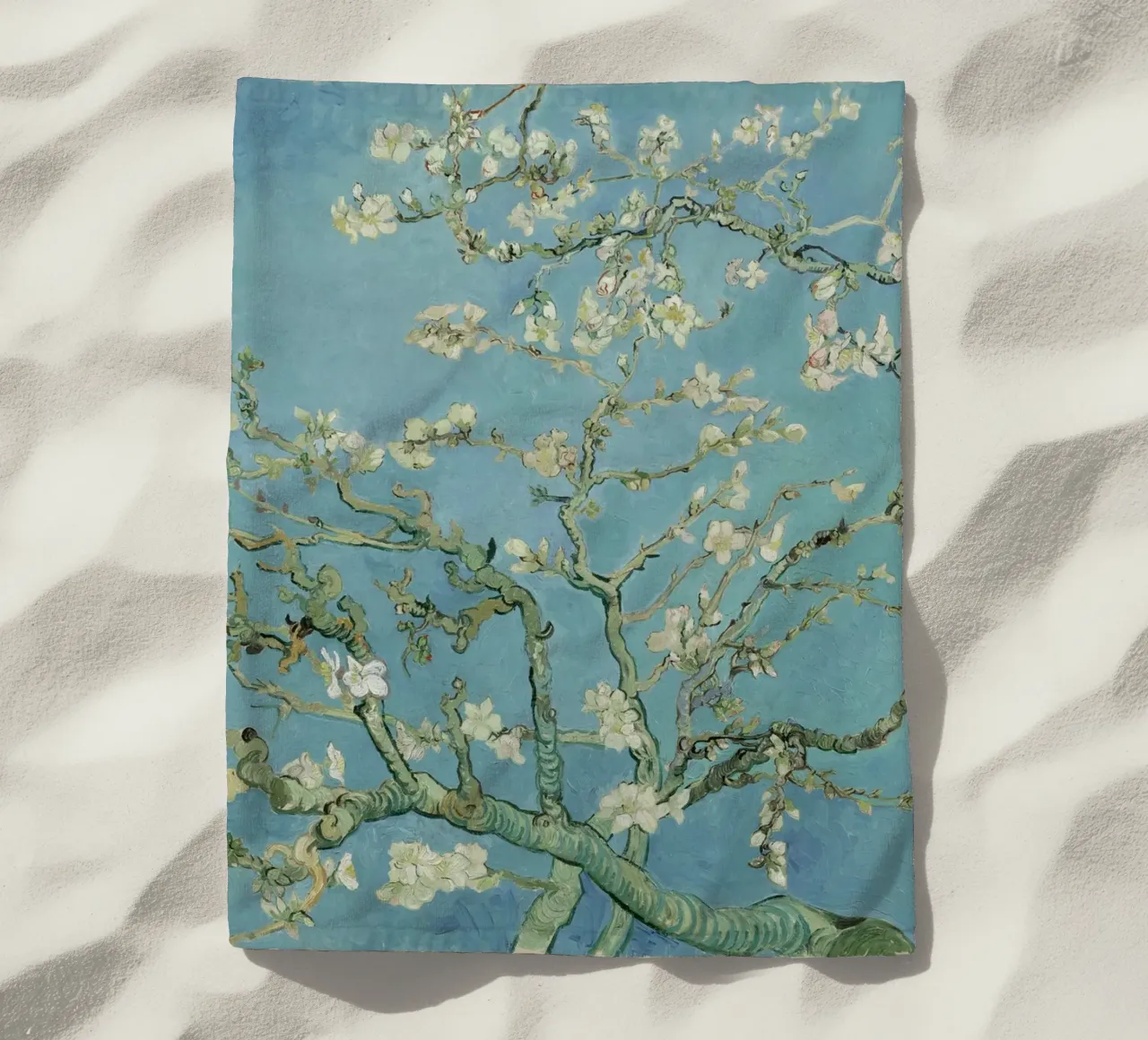 Vincent van Gogh - Rami con mandorlo in fiore telo mare da William Store