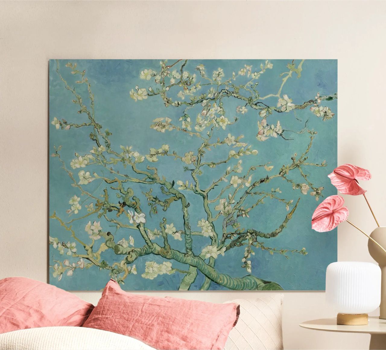 Vincent van Gogh - Zweige mit Mandelblüte Poster von William Store