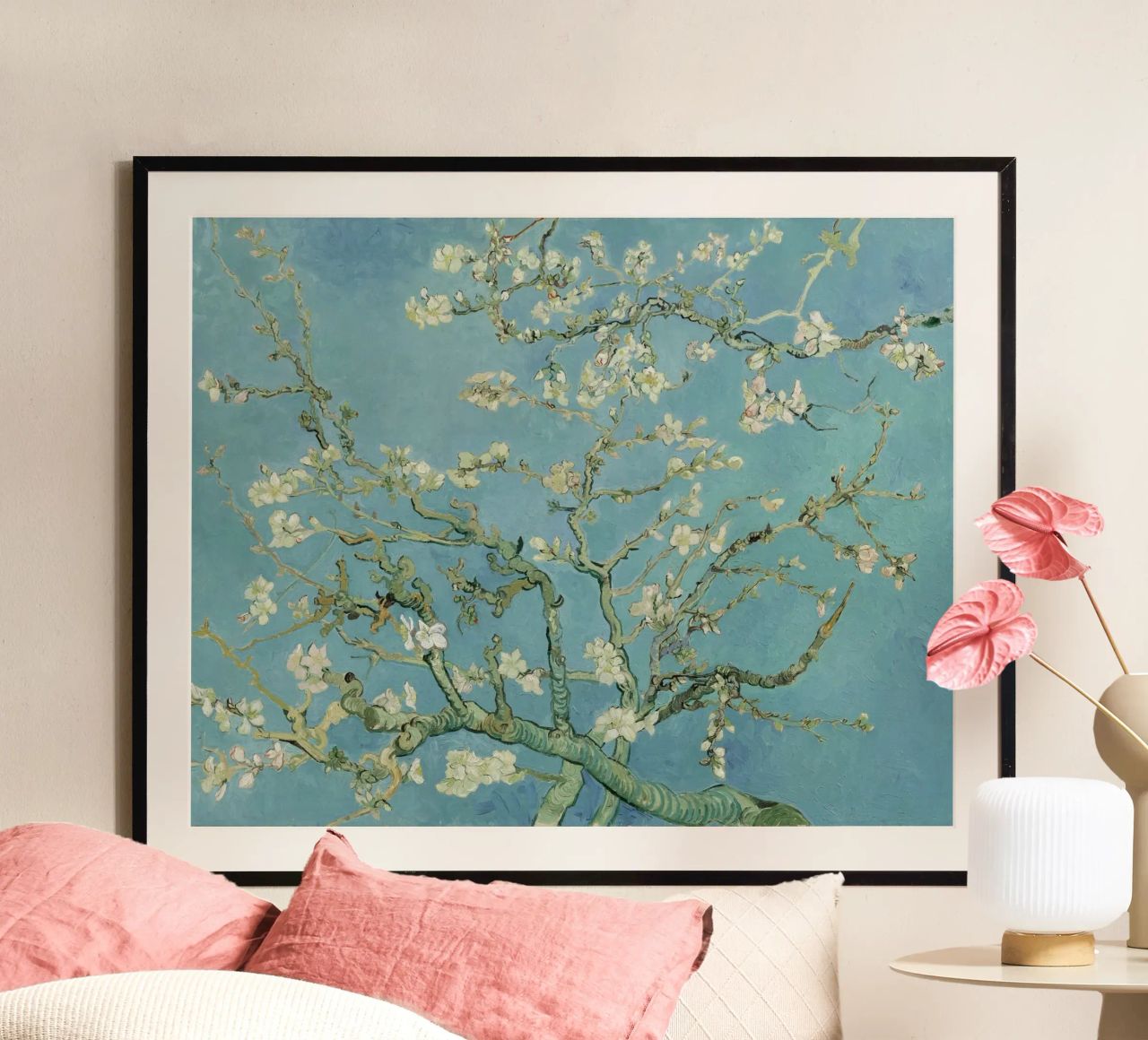 Vincent van Gogh - Zweige mit Mandelblüte Poster von William Store