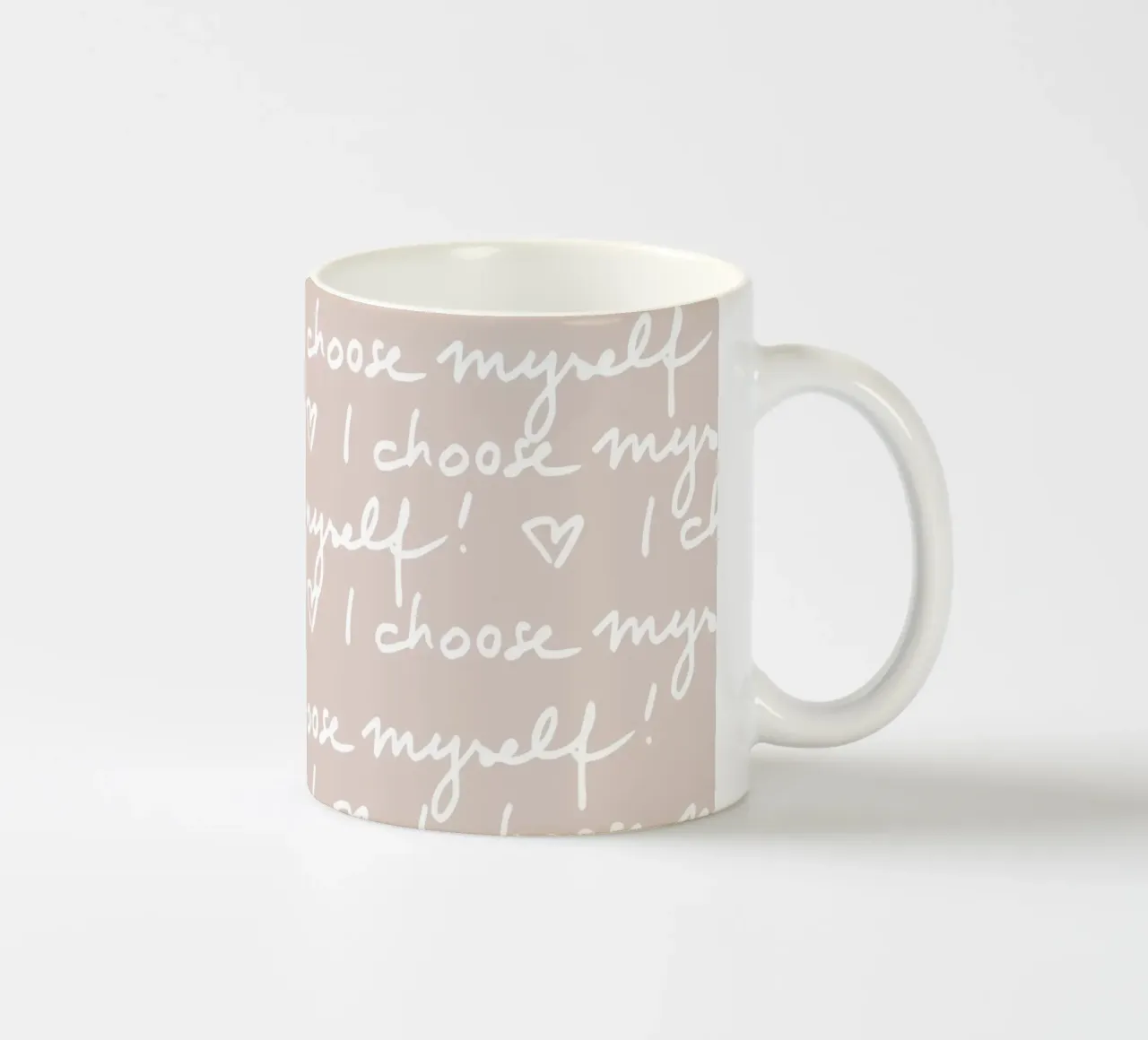 I choose myself 1 tazza in ceramica da Studio Memb