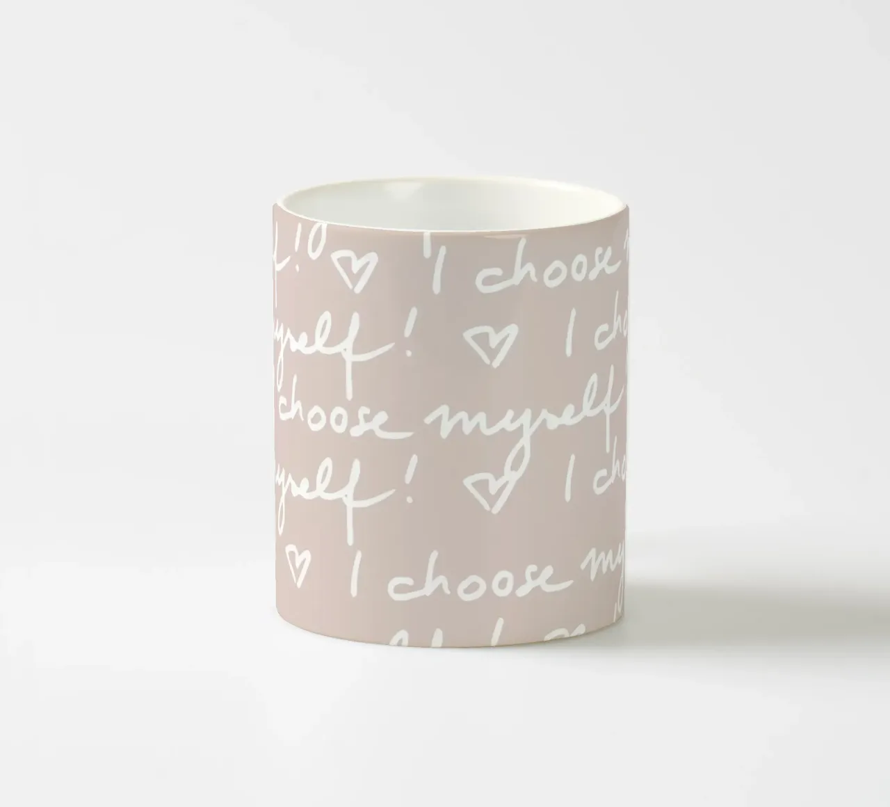 I choose myself 1 tazza in ceramica da Studio Memb