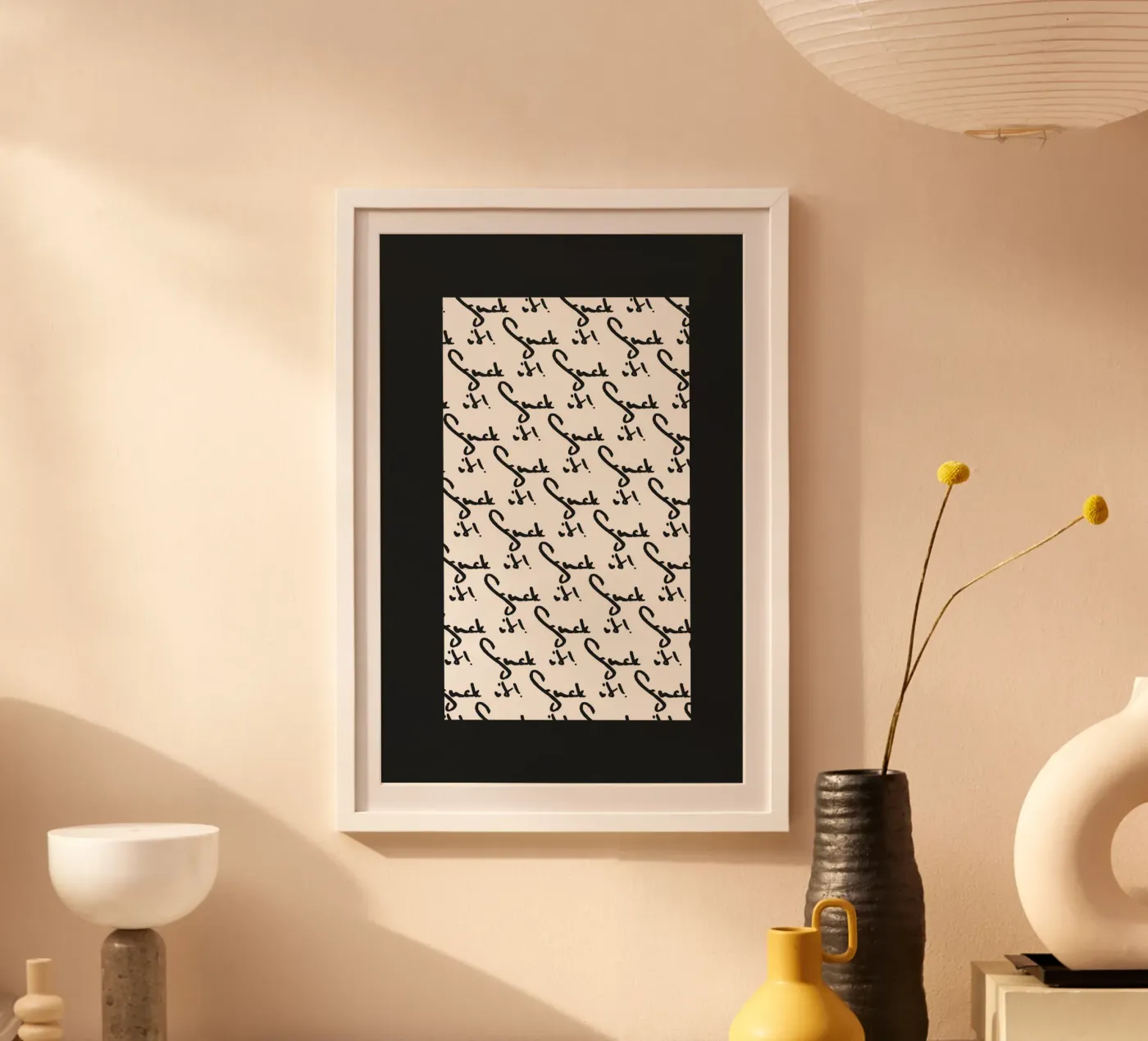 Fuck it poster da Daily Inspiration