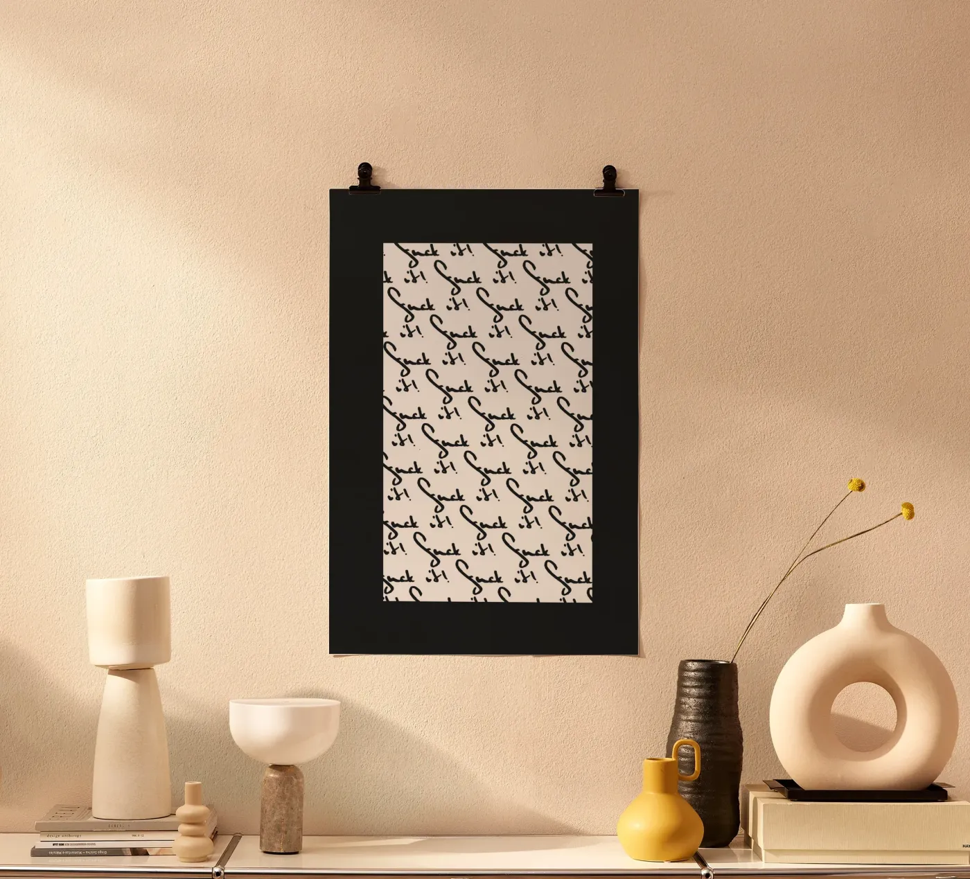 Fuck it poster da Daily Inspiration