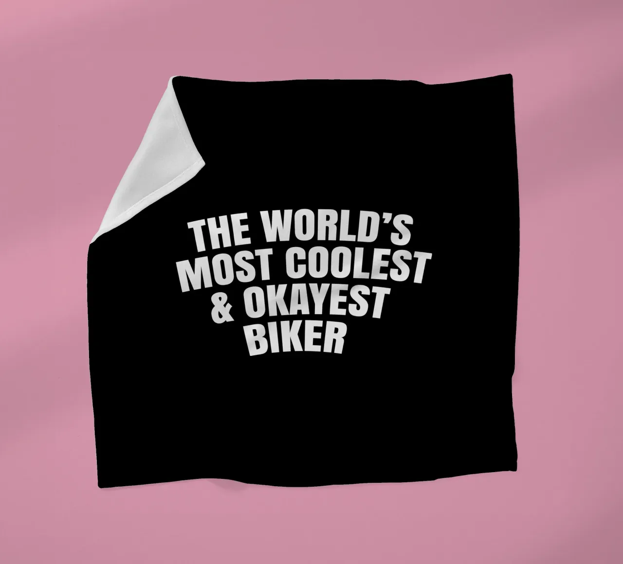 World's most coolest and okayest biker coperta in pile da happieeagle