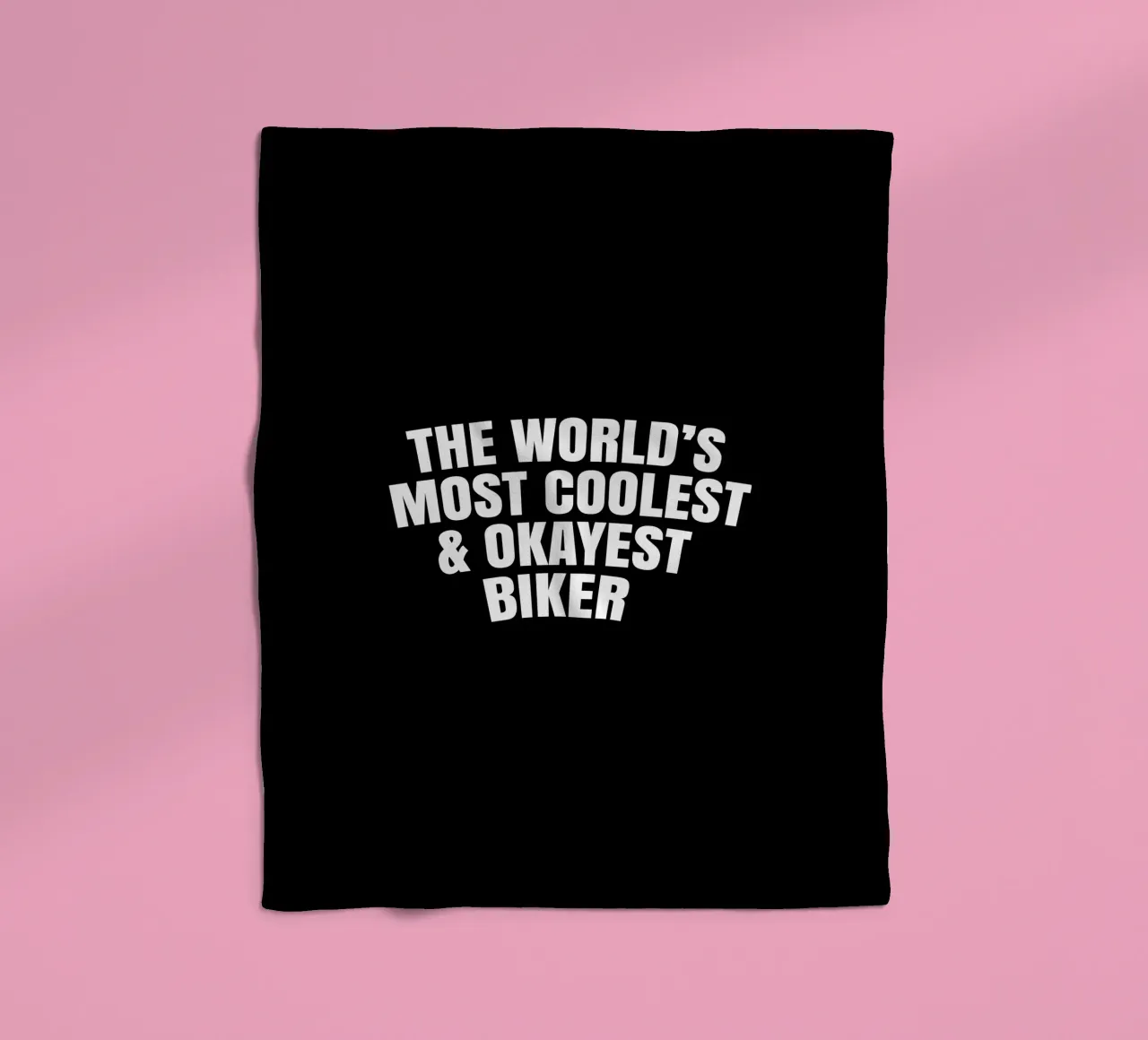 World's most coolest and okayest biker coperta in pile da happieeagle