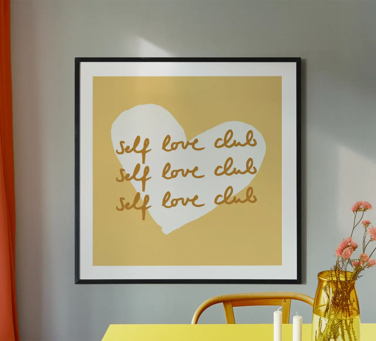 Self Love Club 1 Poster von Studio Memb