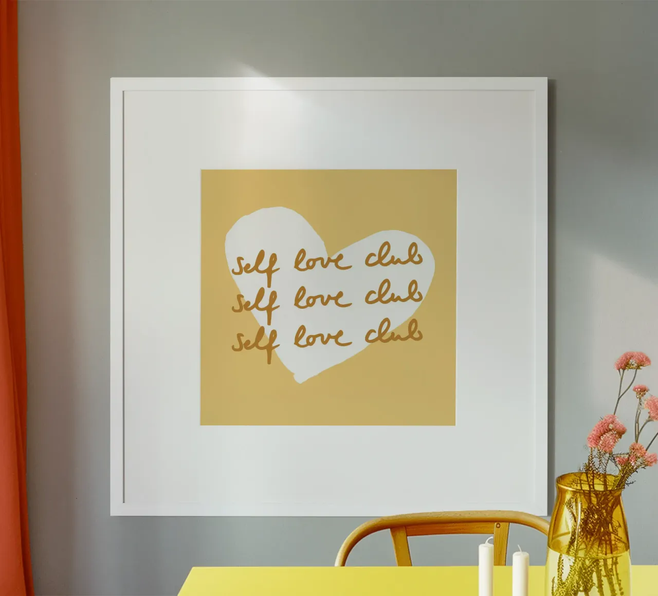Self Love Club 1 Poster von Studio Memb