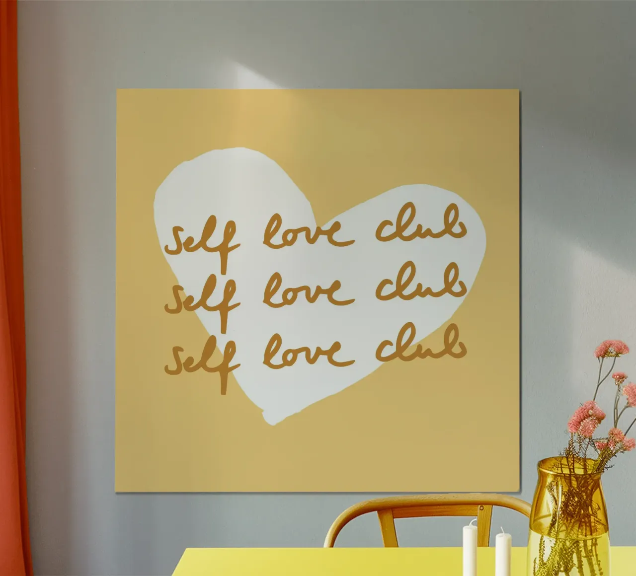 Self Love Club 1 Poster von Studio Memb