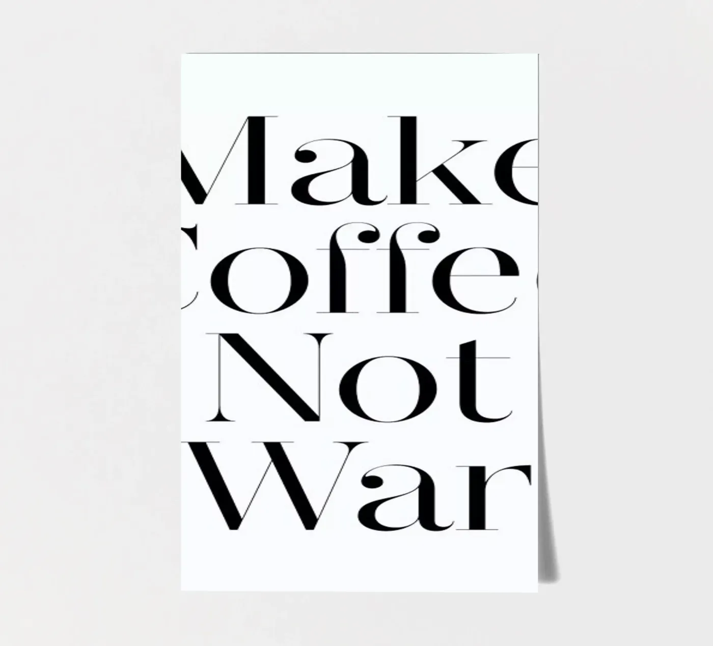 coffee stickervel van Mottos by Sinan Saydik