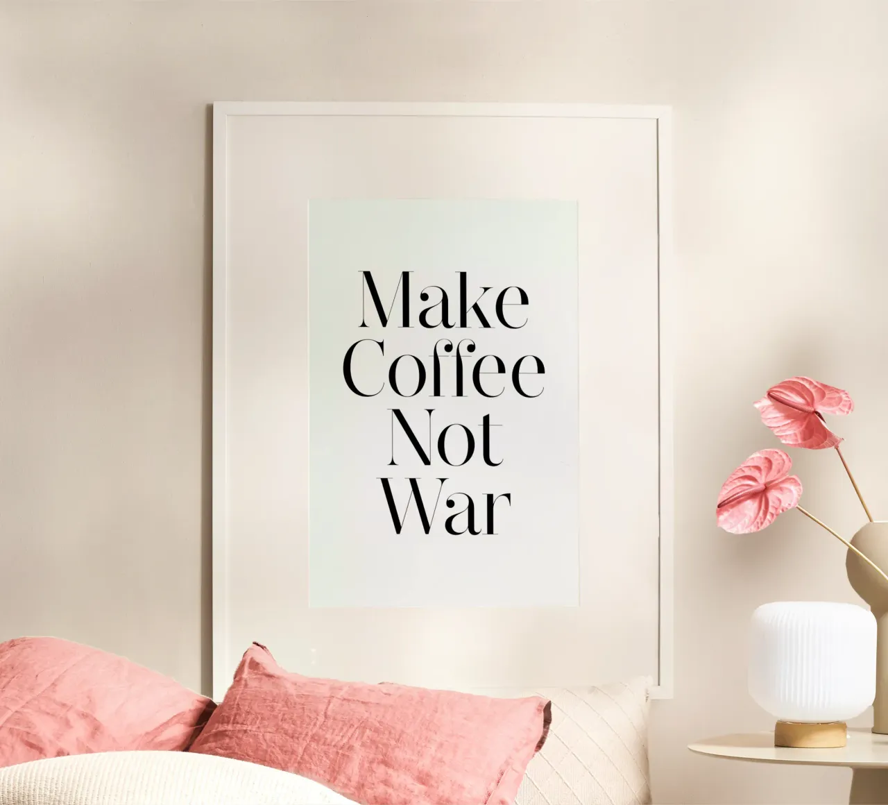 coffee poster de Mottos by Sinan Saydik