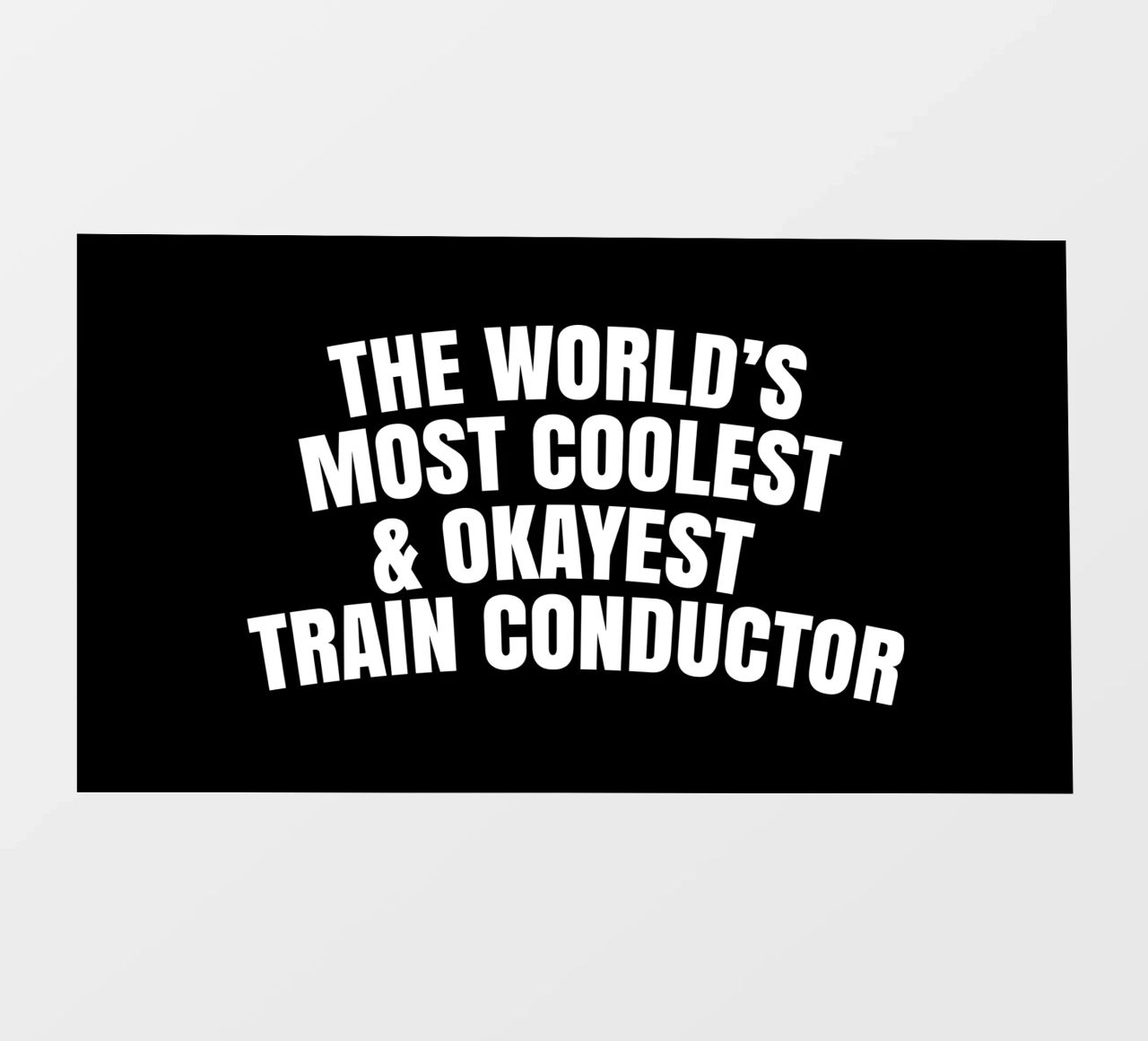 World's most coolest and okayest train conductor pellicola backlit da happieeagle