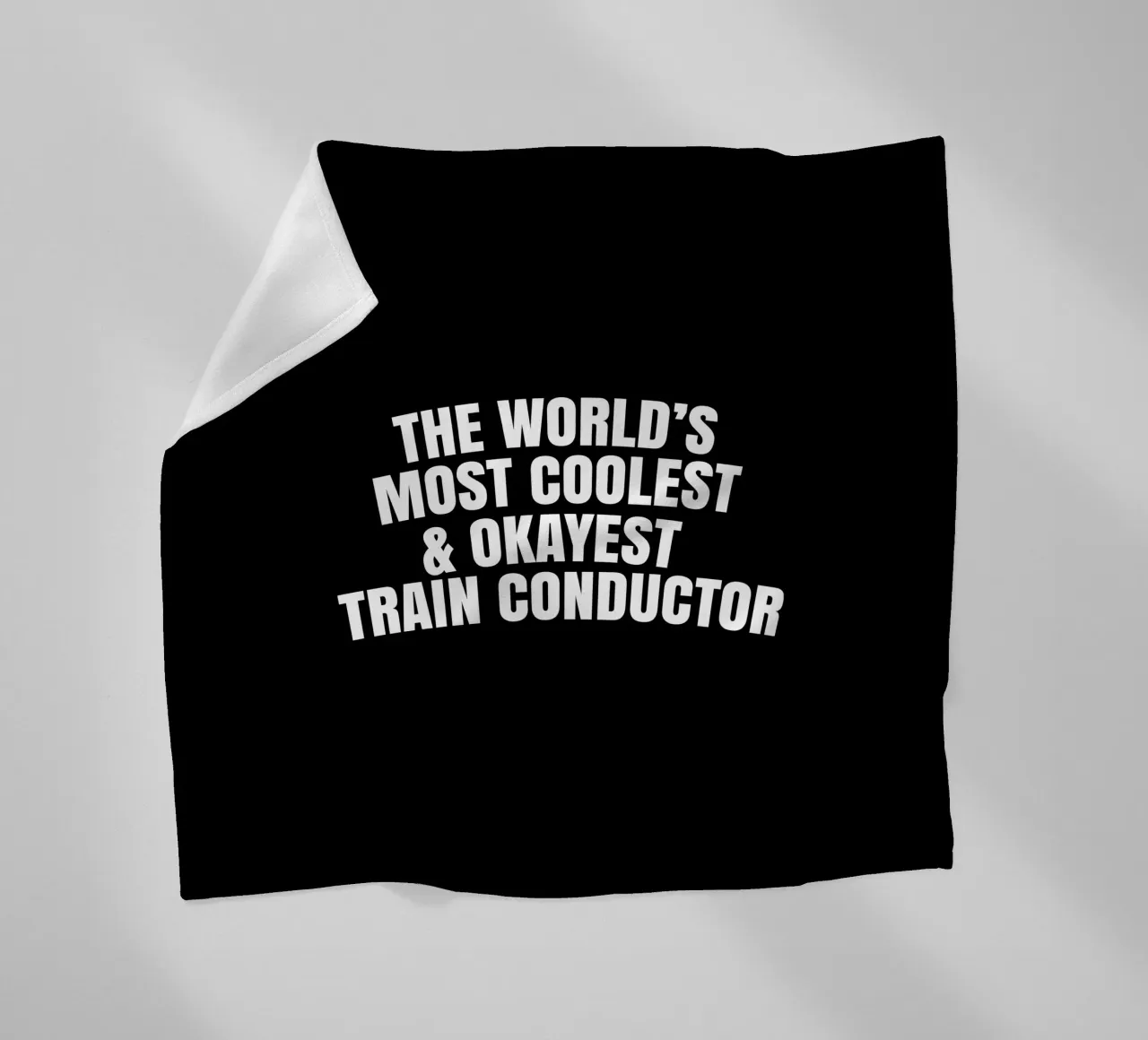 World's most coolest and okayest train conductor coperta in pile da happieeagle