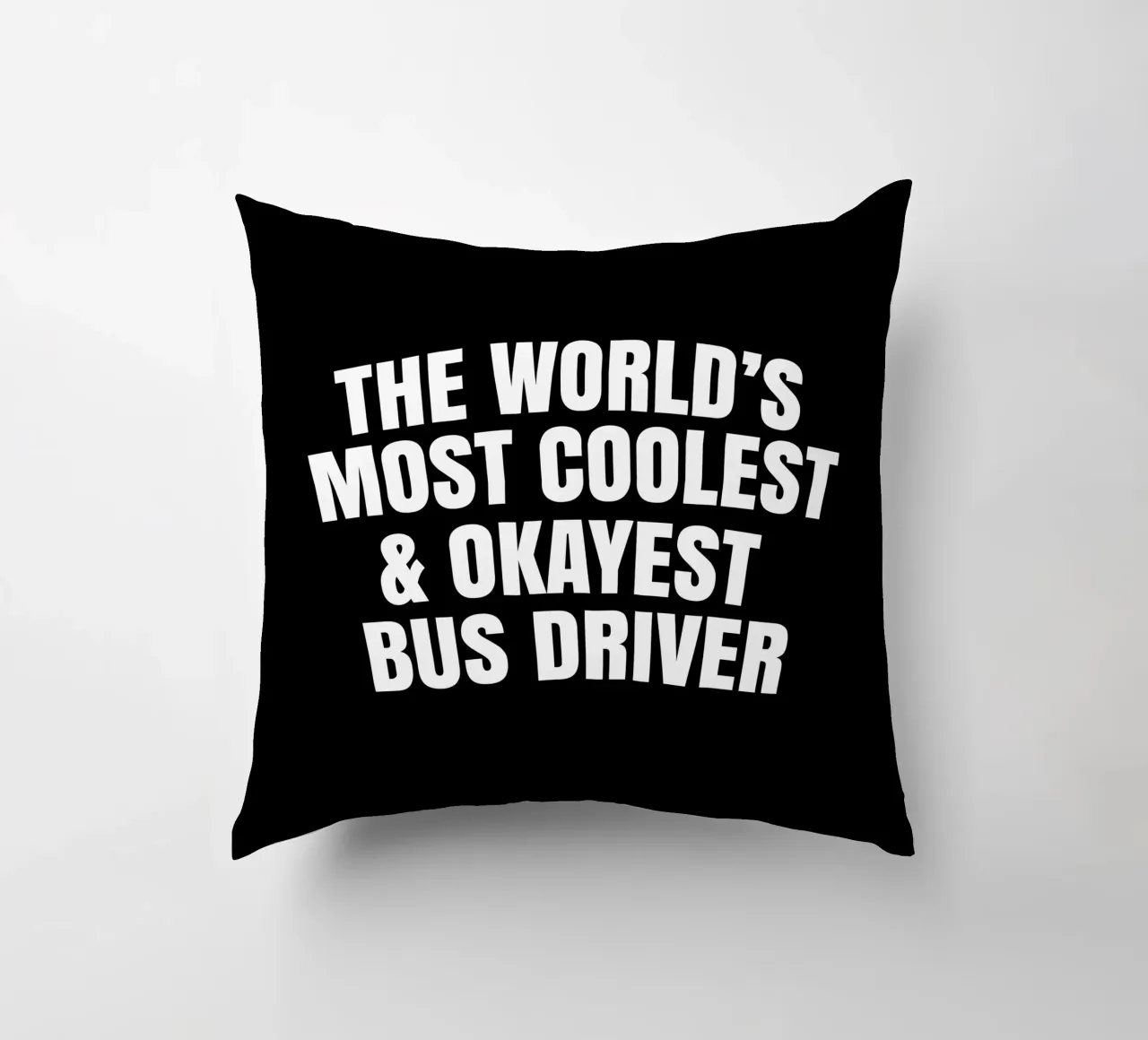 World's most coolest and okayest bus driver cojín de happieeagle