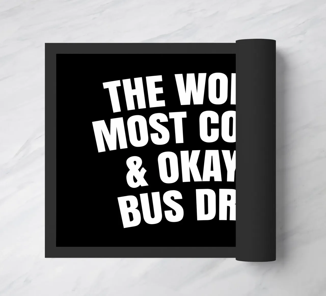 World's most coolest and okayest bus driver deurmat van happieeagle