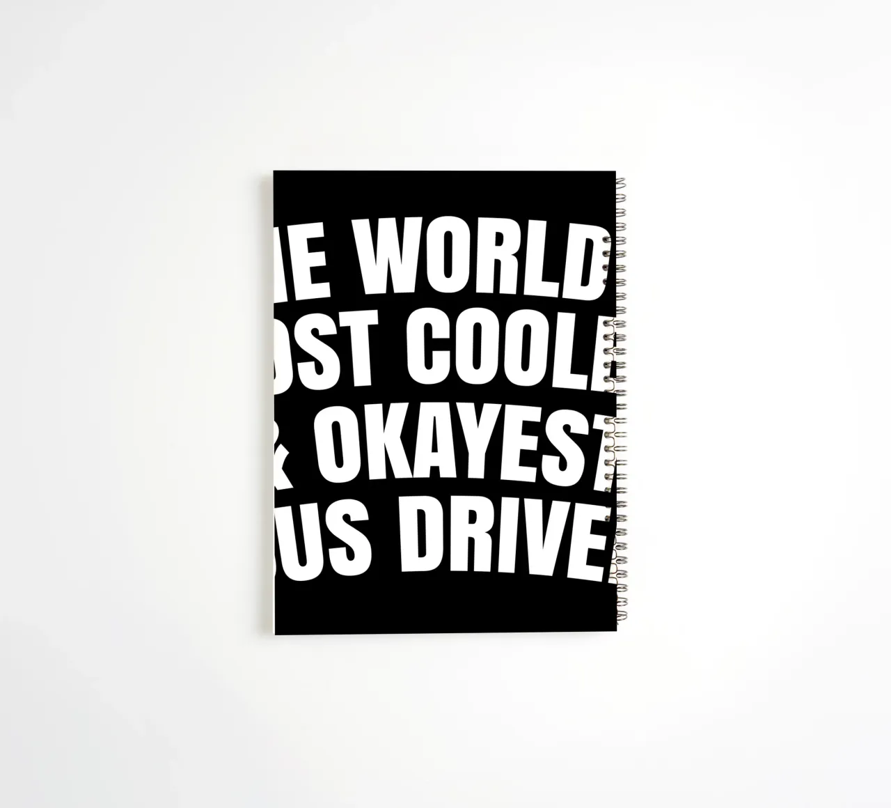 World's most coolest and okayest bus driver spiral notebook by happieeagle