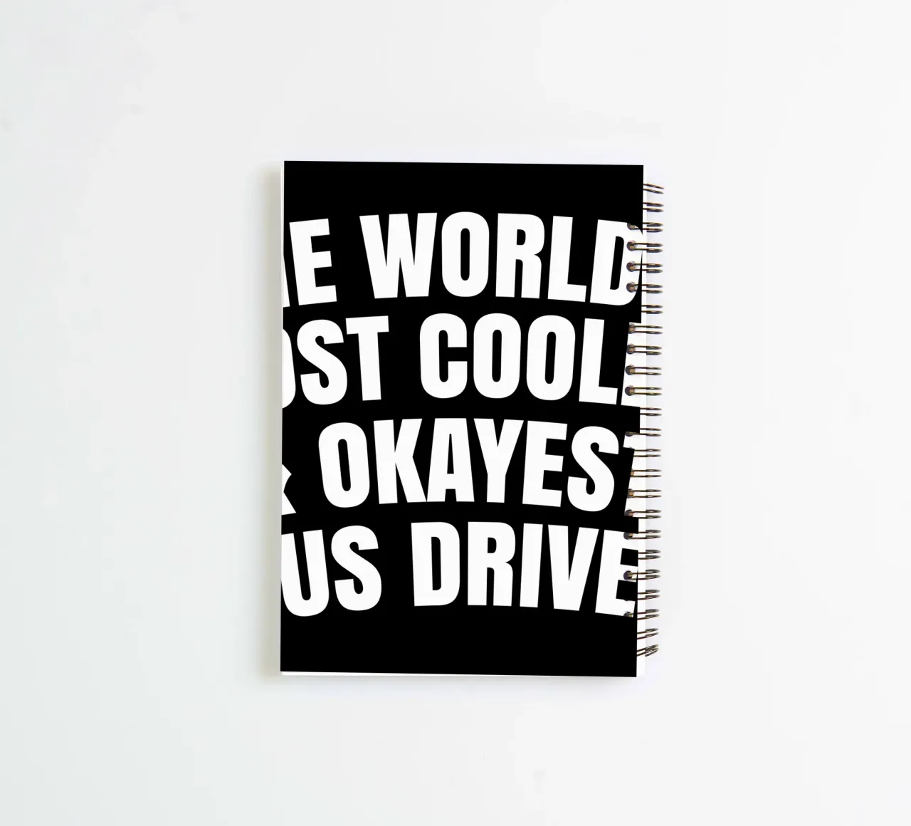 World's most coolest and okayest bus driver spiral notebook by happieeagle
