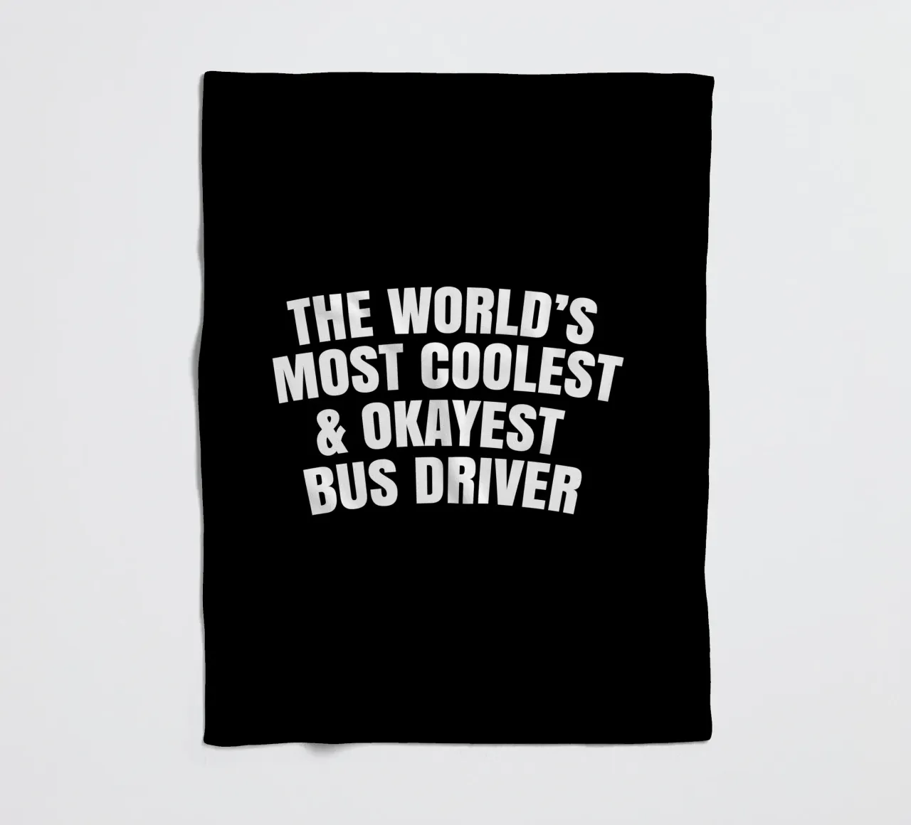 World's most coolest and okayest bus driver Fleecedecke von happieeagle
