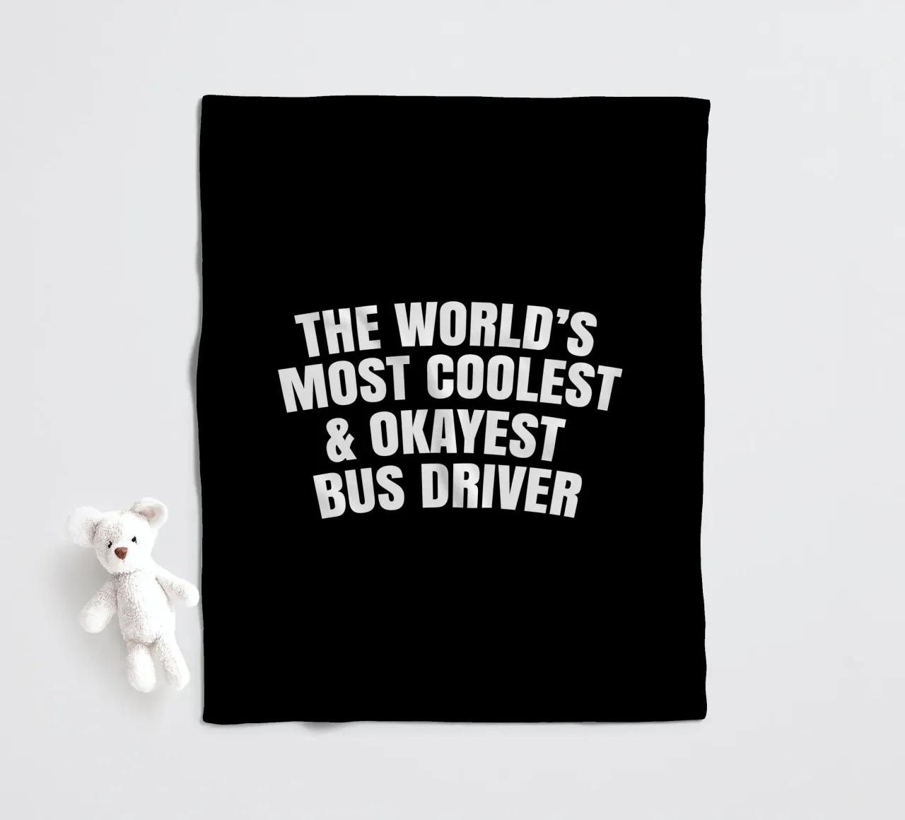 World's most coolest and okayest bus driver Fleecedecke von happieeagle