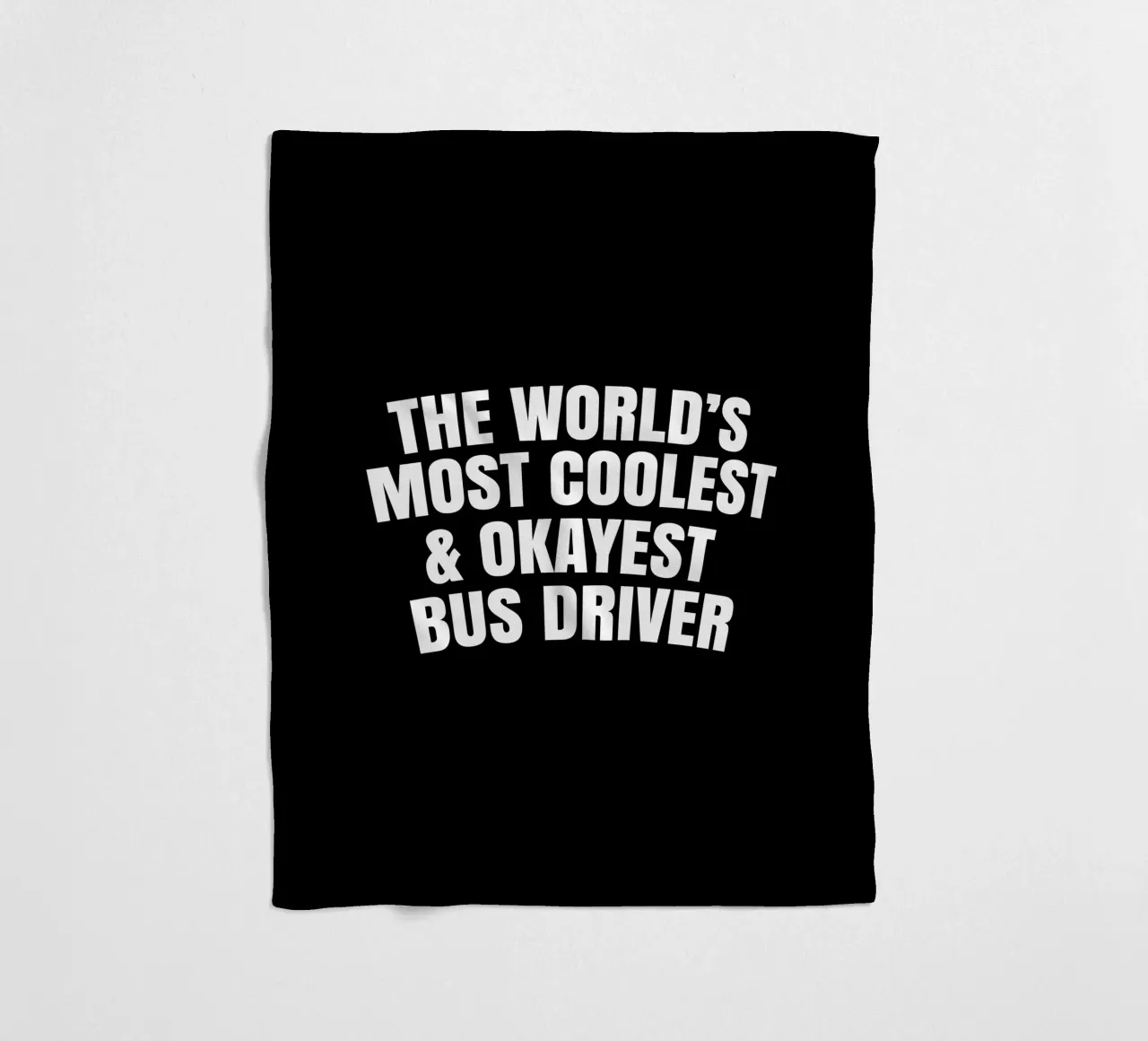 World's most coolest and okayest bus driver Fleecedecke von happieeagle