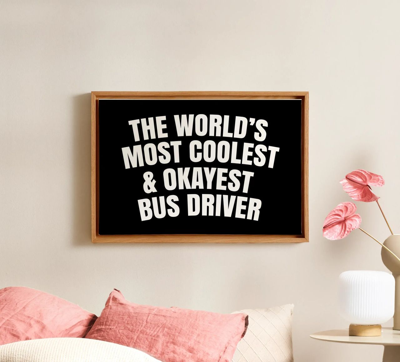 World's most coolest and okayest bus driver canvas by happieeagle