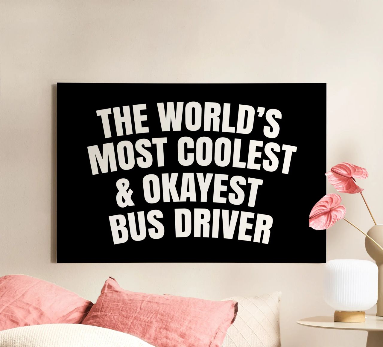 World's most coolest and okayest bus driver canvas by happieeagle
