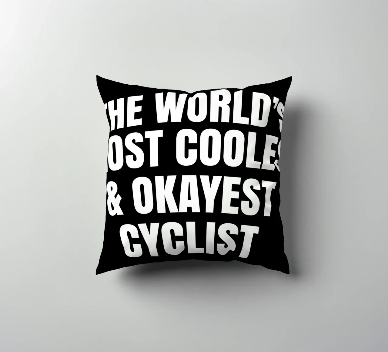 The world's most coolest and okayest cyclist kussen van happieeagle