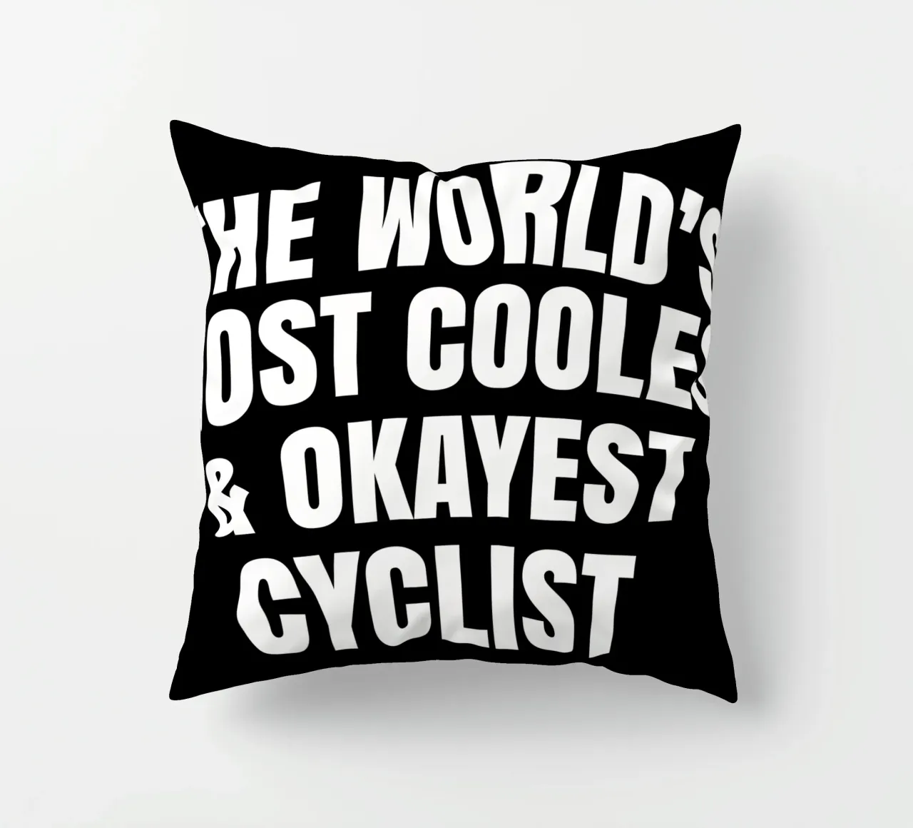 The world's most coolest and okayest cyclist kussen van happieeagle