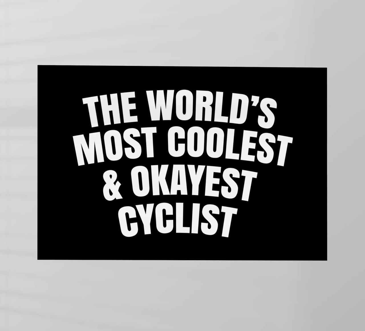 The world's most coolest and okayest cyclist pellicola backlit da happieeagle