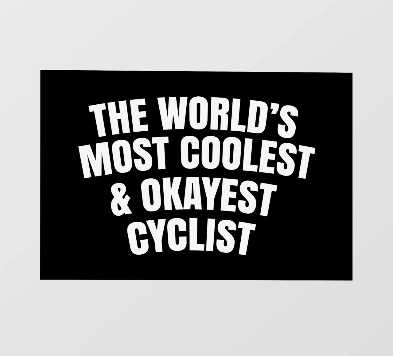 The world's most coolest and okayest cyclist telo in pvc da happieeagle