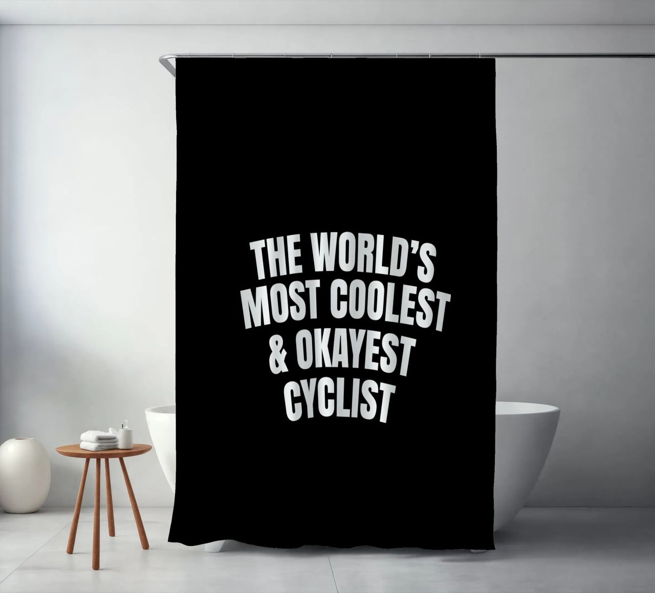 The world's most coolest and okayest cyclist tenda da doccia da happieeagle