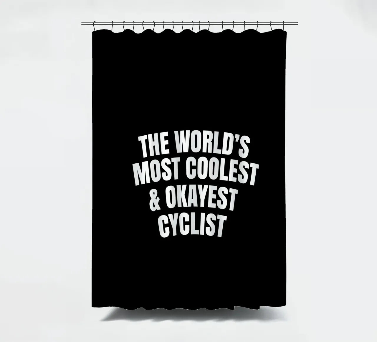 The world's most coolest and okayest cyclist tenda da doccia da happieeagle