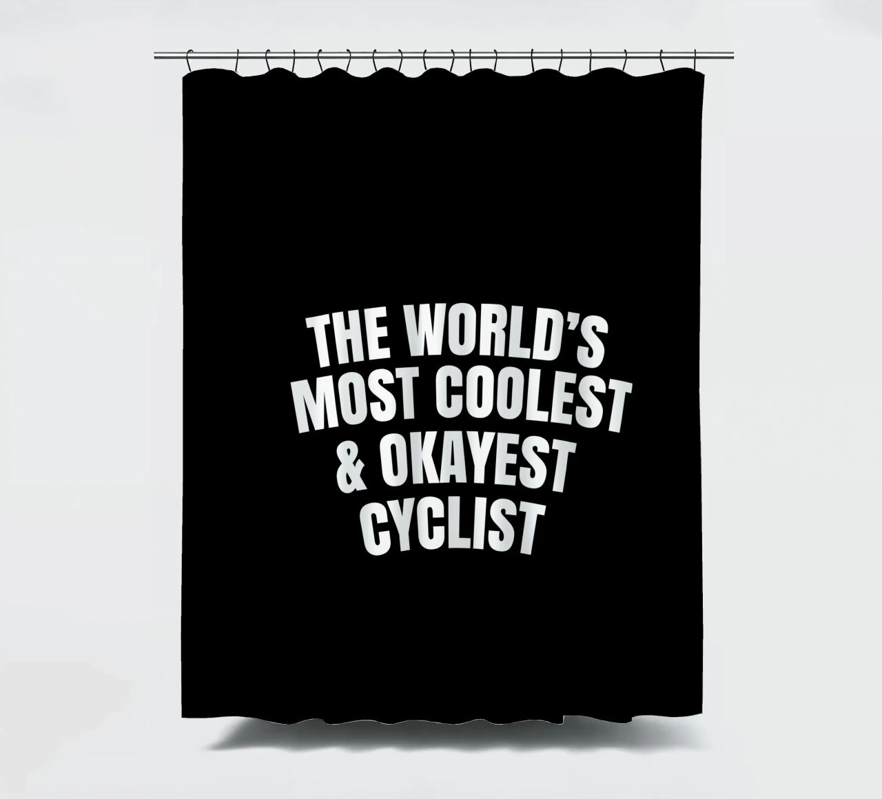 The world's most coolest and okayest cyclist tenda da doccia da happieeagle