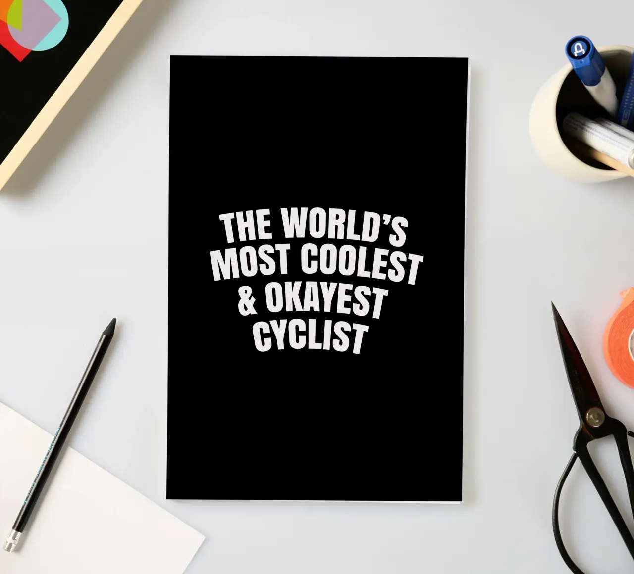 The world's most coolest and okayest cyclist notebook by happieeagle