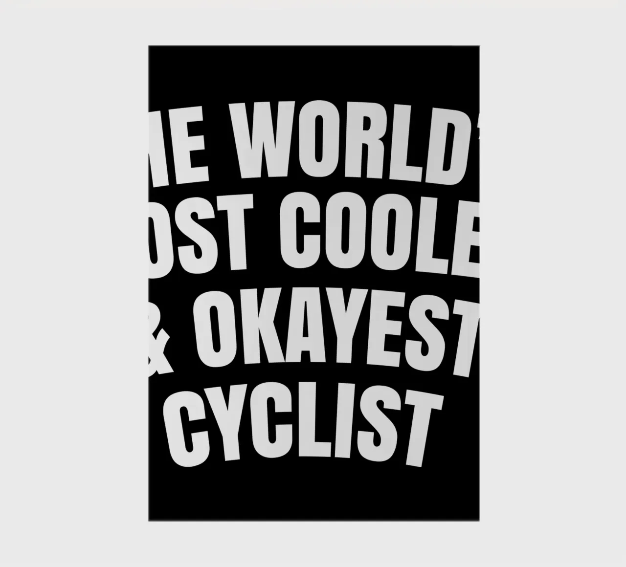The world's most coolest and okayest cyclist notebook by happieeagle