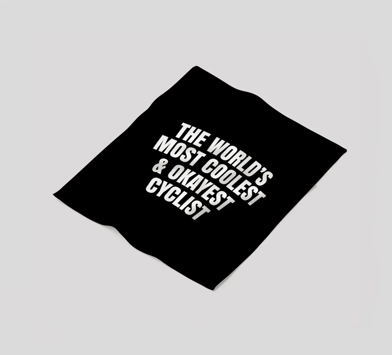 The world's most coolest and okayest cyclist coperta in pile da happieeagle