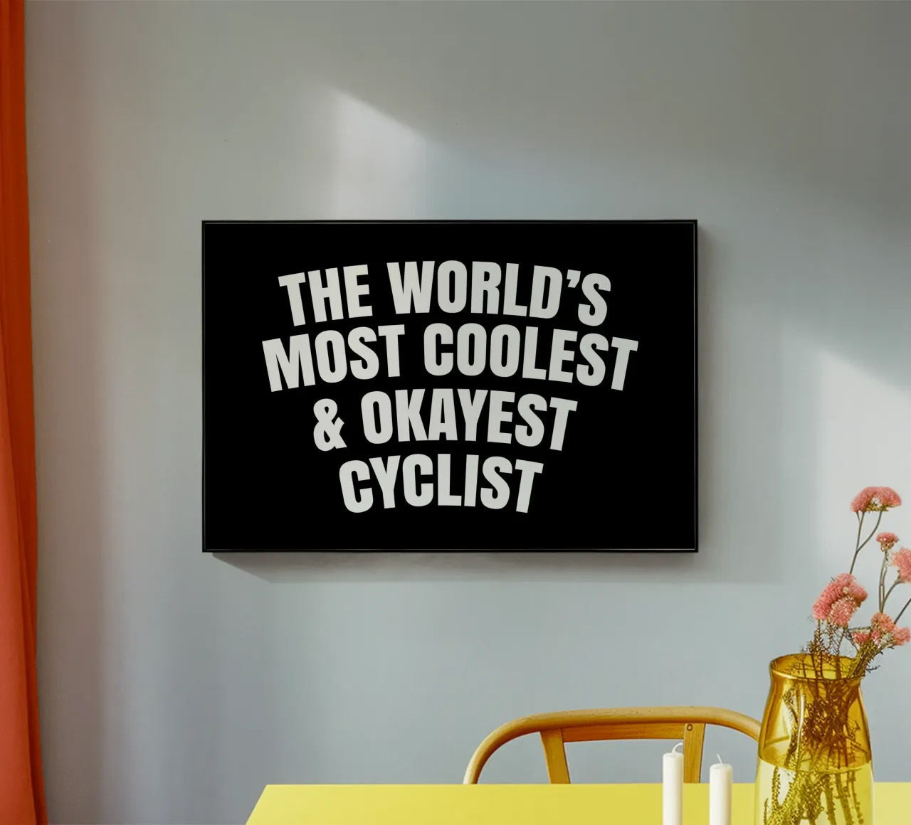 The world's most coolest and okayest cyclist plexiglass da happieeagle