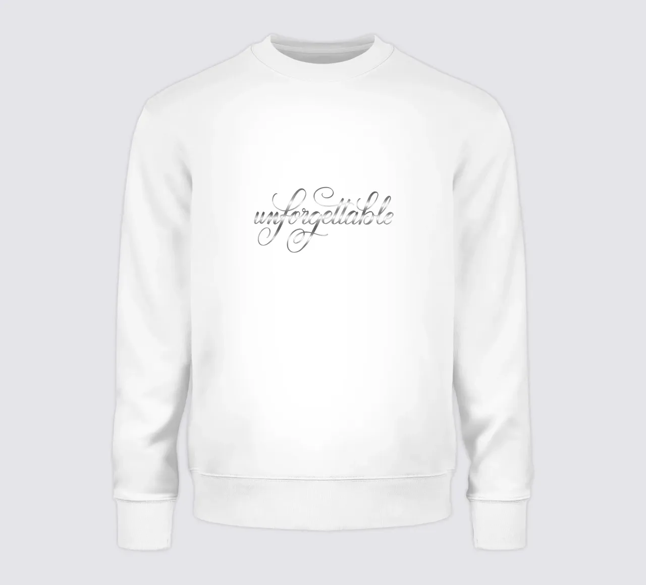 Unforgettable lettering word felpa da Magnific