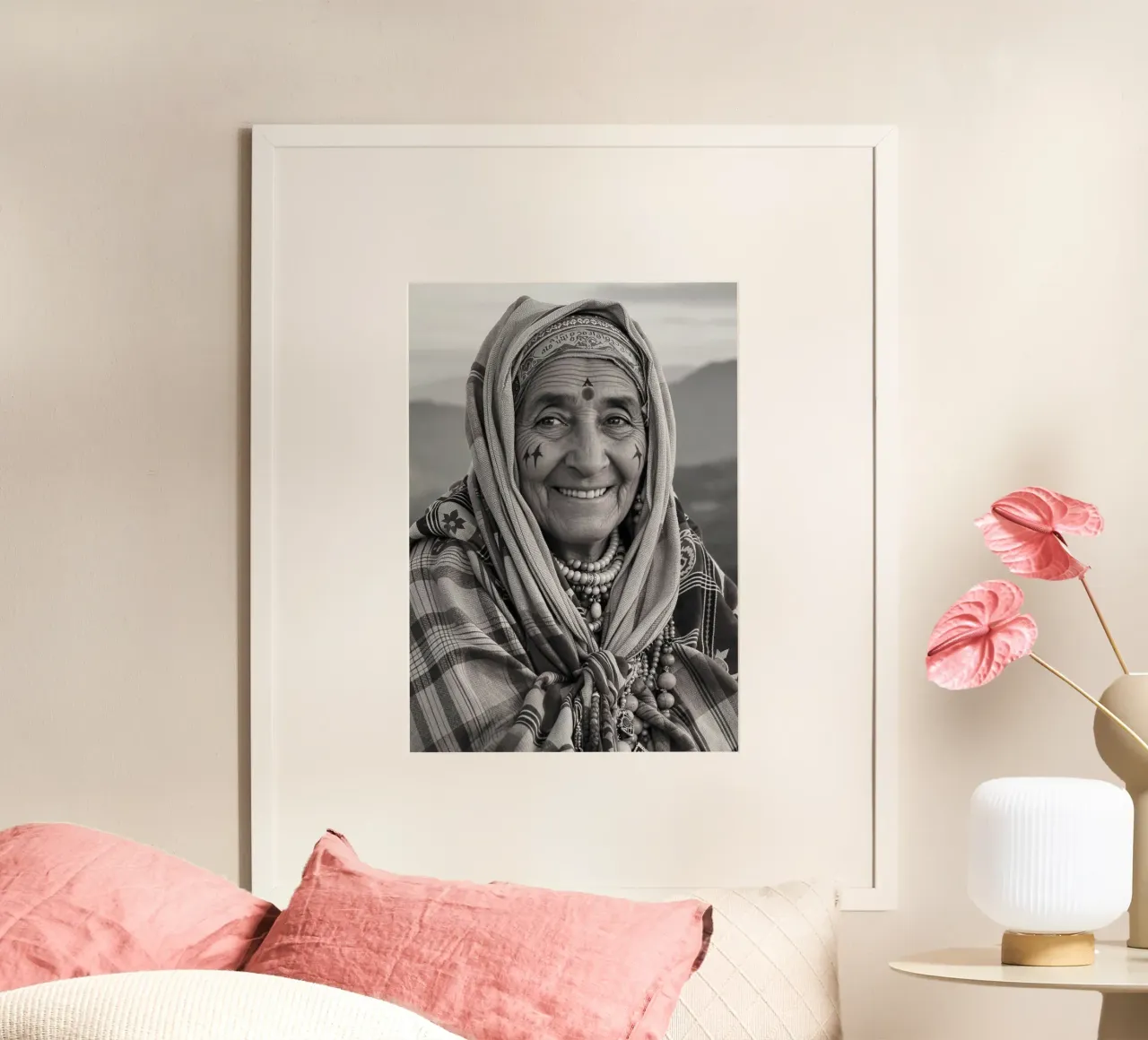 Juba - Ritratto di una donna amazigh poster da Amazigh