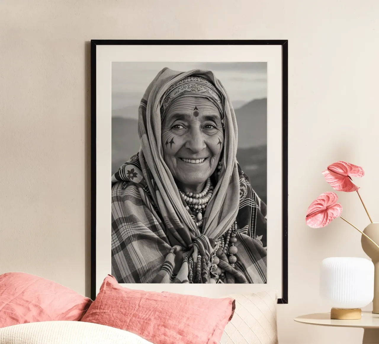 Juba - Ritratto di una donna amazigh poster da Amazigh
